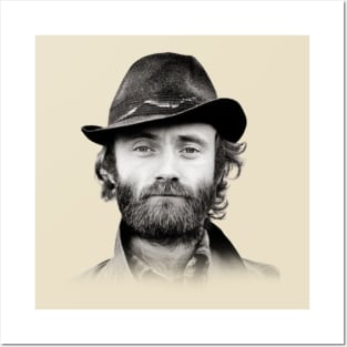 Phil Collins Black - Vintage Posters and Art